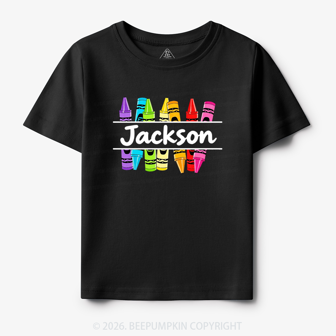 Personalized Name Back To School Toddler&Kid's Tees