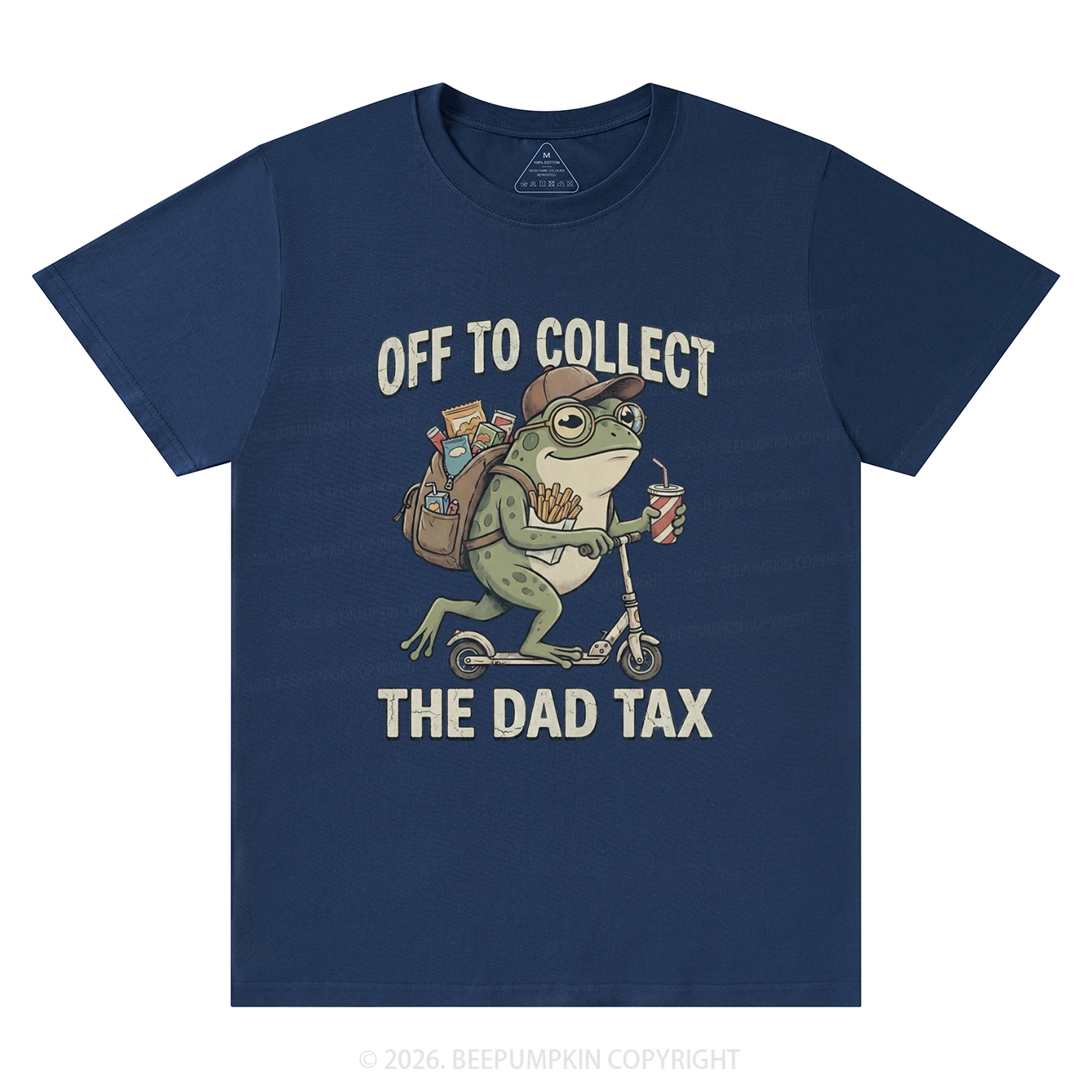 Funny Frog Off To Collect The Dad Tax T-Shirts