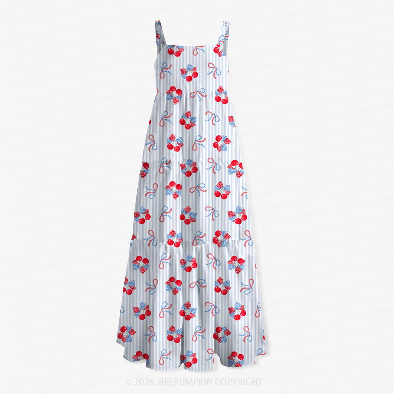 Berry Sweet Freedom Independence Day Women’s Voile Cami Dress