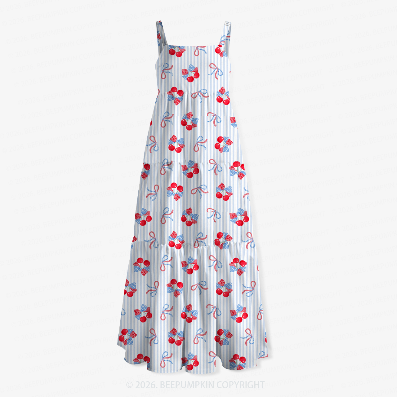 Berry Sweet Freedom Independence Day Women’s Voile Cami Dress