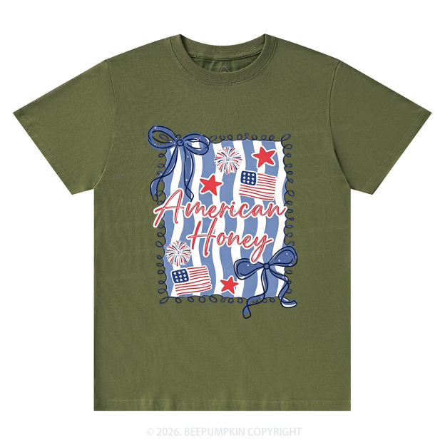 American Honey Flag Bows T-Shirts
