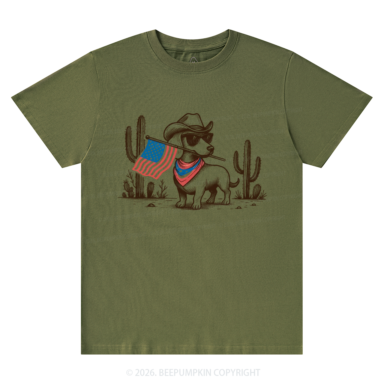 Dachshund 4th of July Patriotic T-Shirts