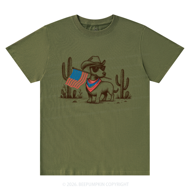 Dachshund 4th of July Patriotic T-Shirts