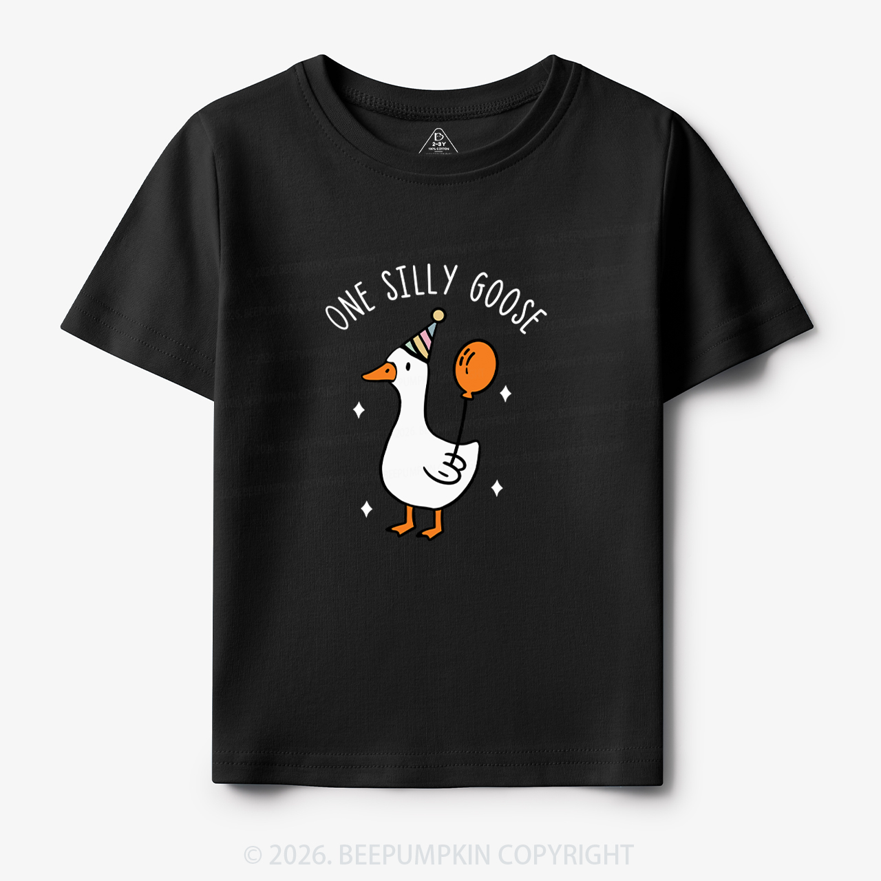 One Silly Goose Toddler&Kid's Tees Beepumpkin 7