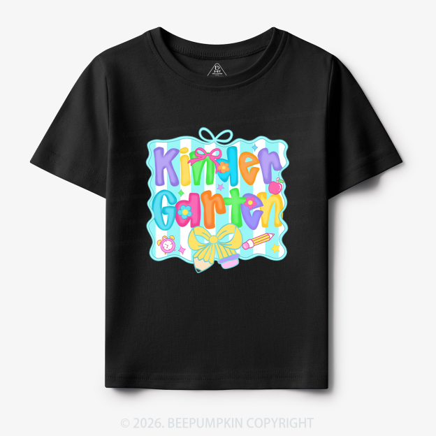 Personalized Preppy Back To School Bundle Toddler&Kid's Tees Beepumpkin