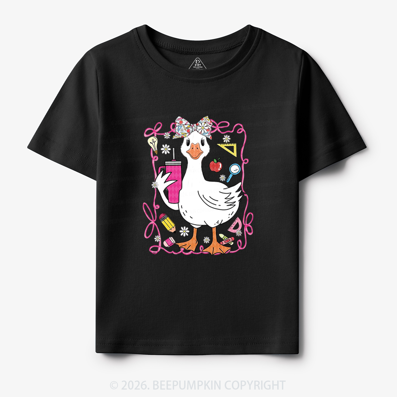 Coquette Silly Goose Back To School Toddler&Kid's Tees