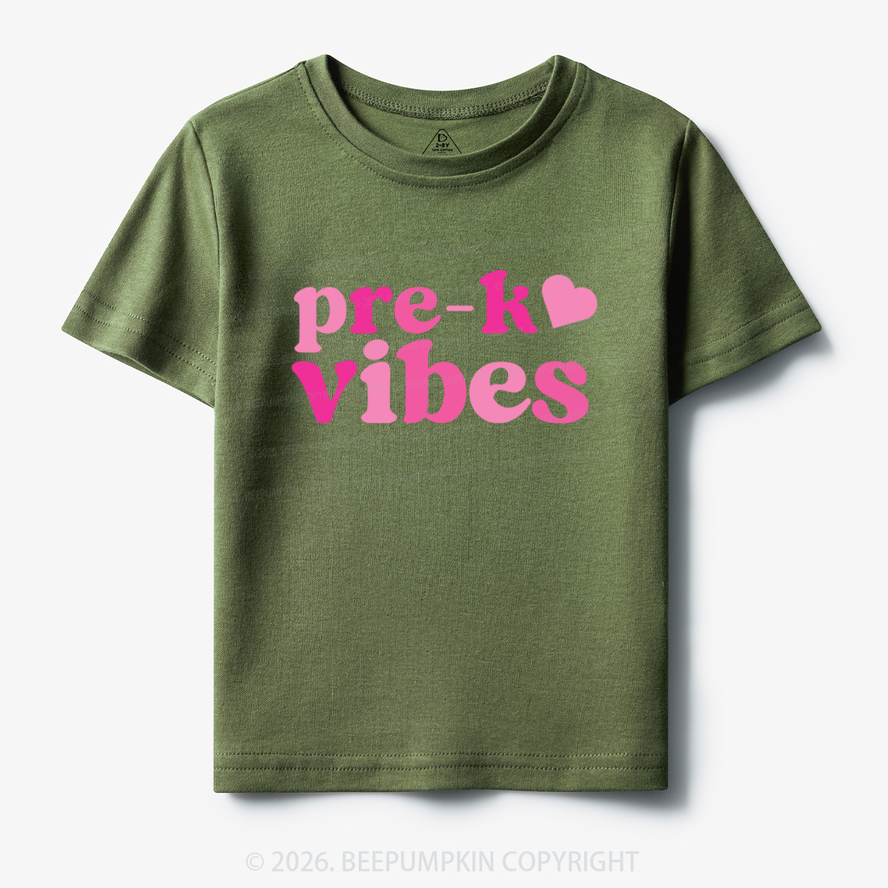Pre-k Vibes Kindergarten Back to School Toddler&Kid's Tees