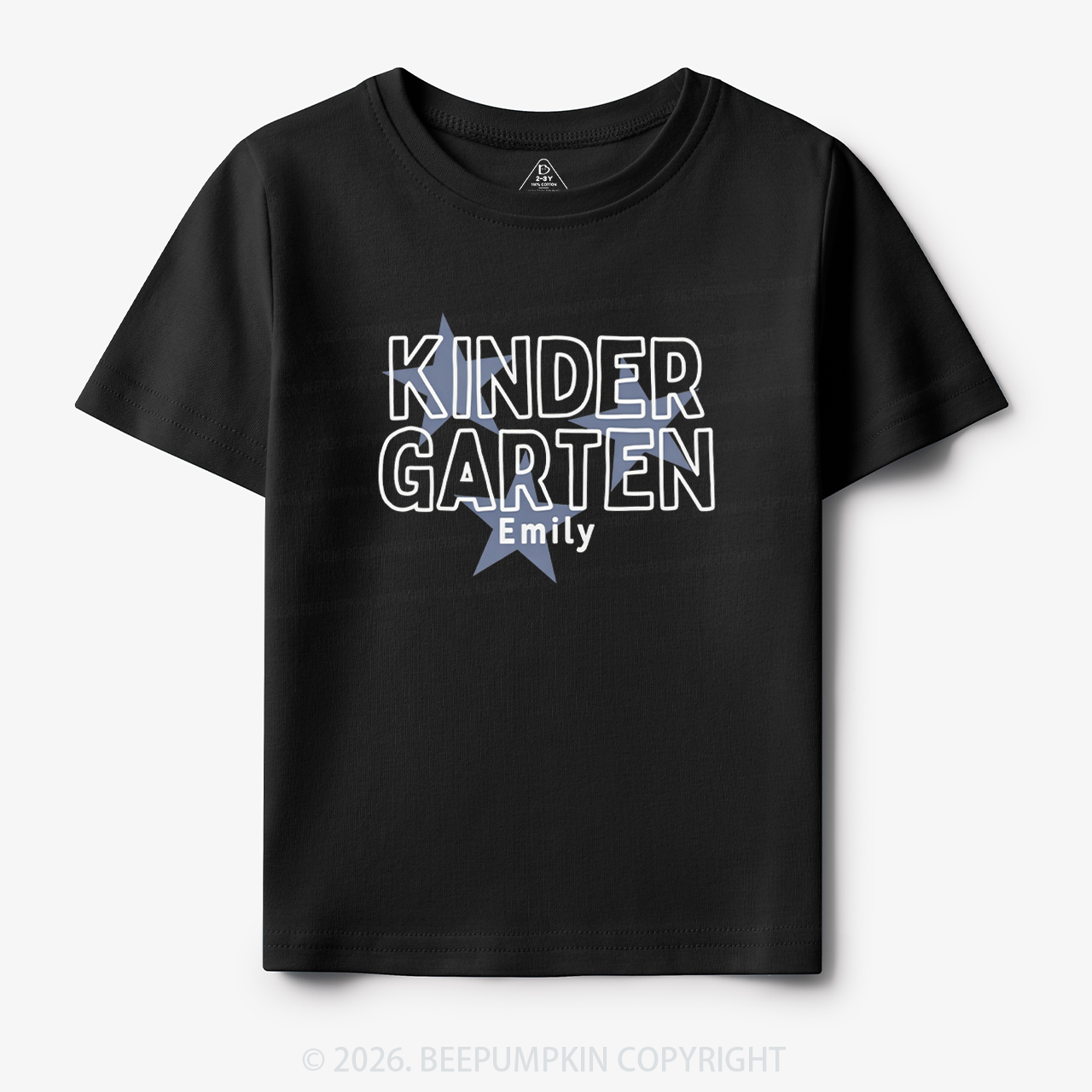 Personalized Kindergarten Star Back to School Toddler&Kid's Tees