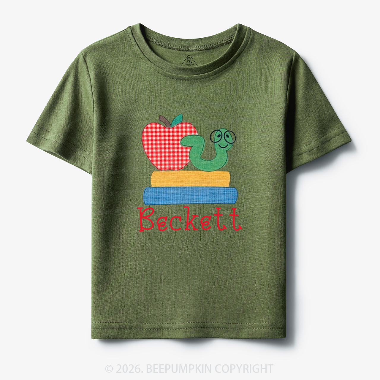 Personalized Name Caterpillar Back To School Toddler&Kid's Tees