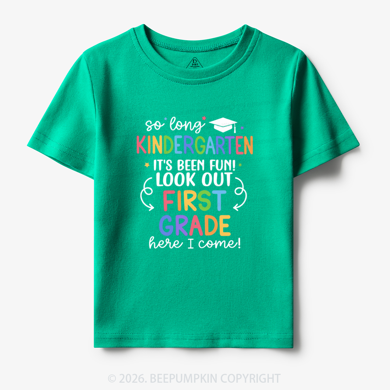 So Long Kindergarten First Grade Here I Come Toddler&Kid's Tees