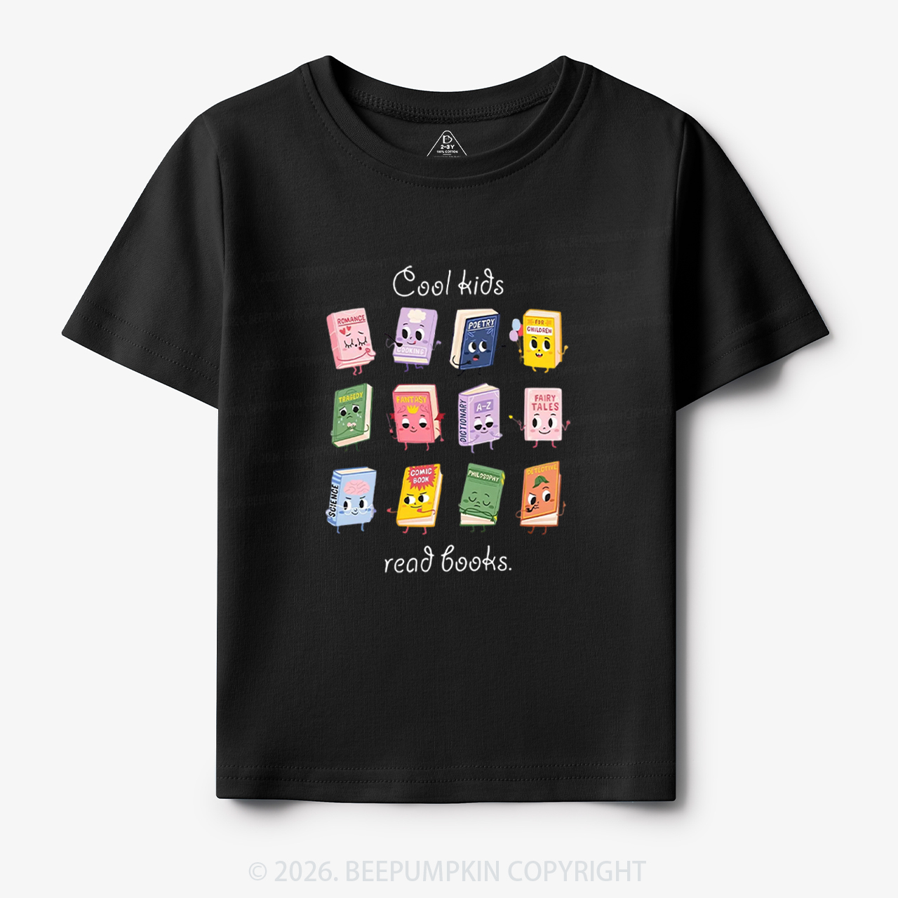 Cool Kids Read Books Back To School Toddler&Kid's Tees