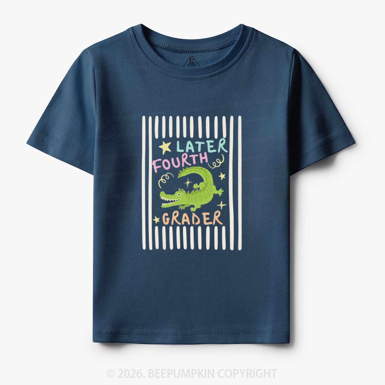 Personalized Later Alligator Funny Back To School Toddler&Kid's Tees
