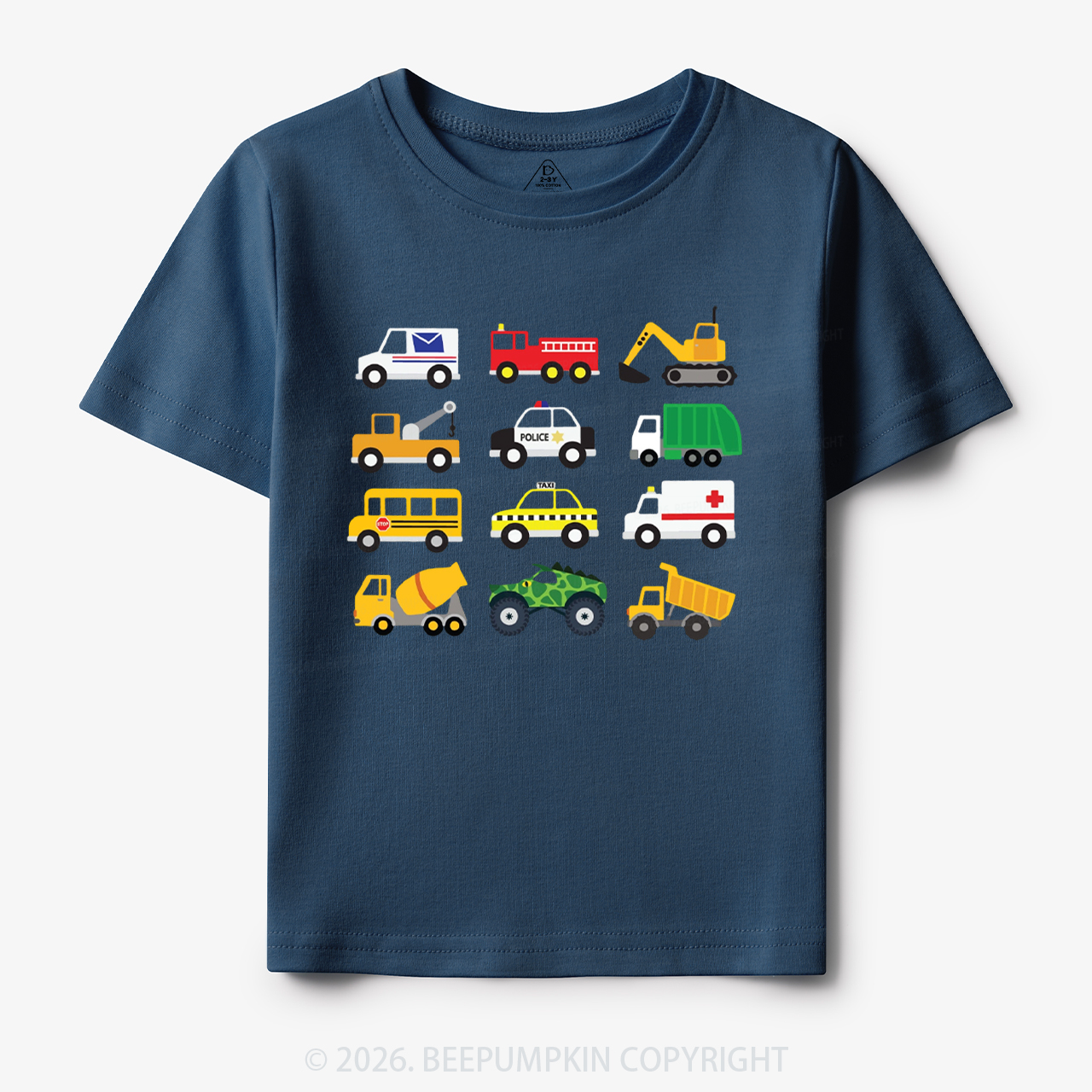 Lots of Trucks Toddler&Kid's Tees