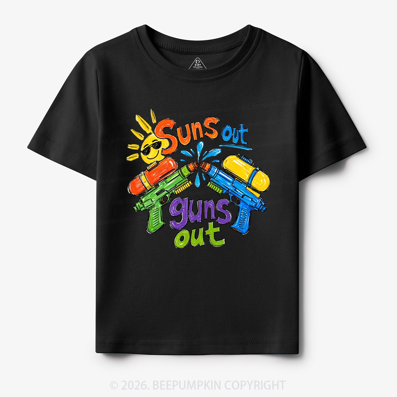 Funny Summer Suns Out Toddler&Kid's Tees