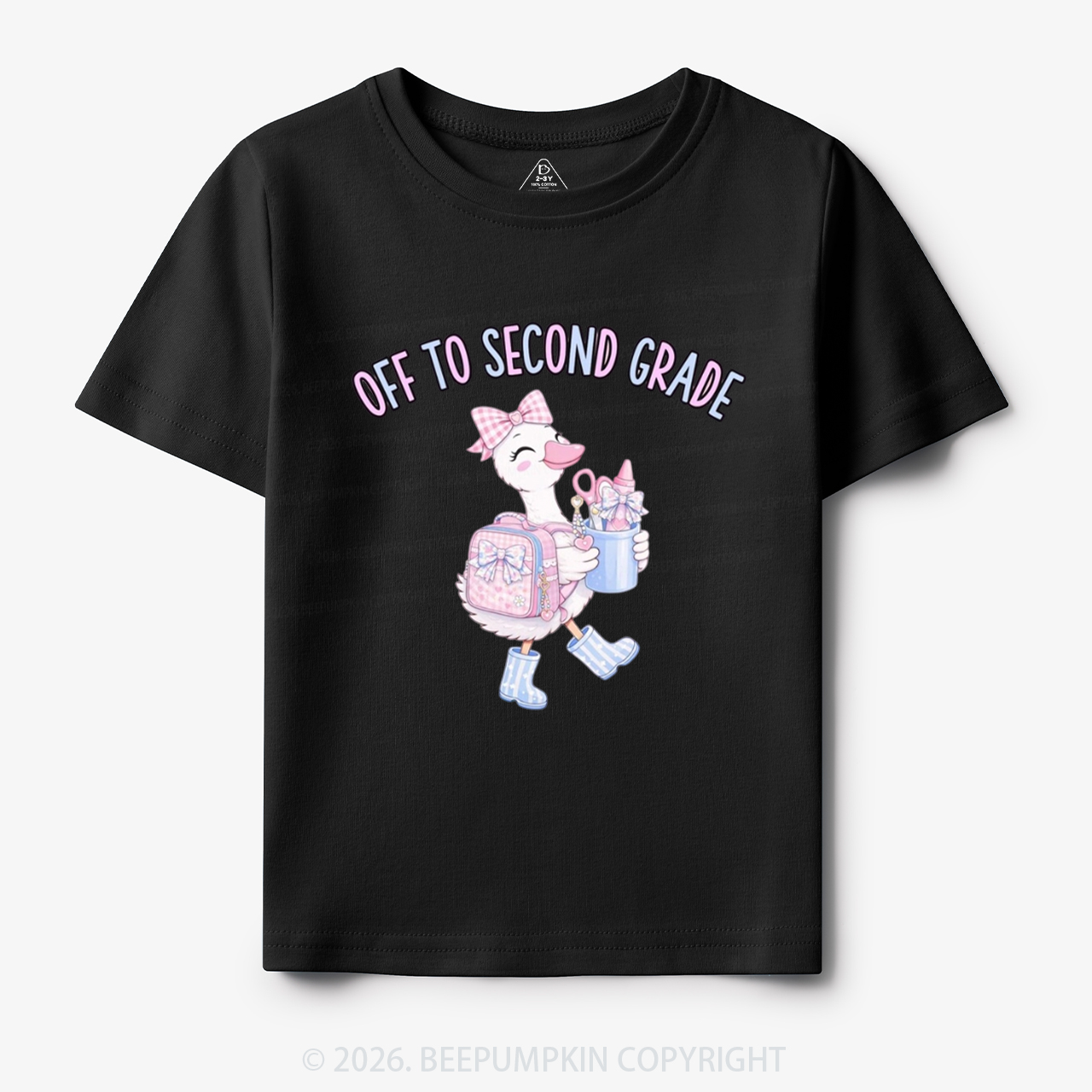 Personalized Off To Grade Back To School Toddler&Kid's Tees