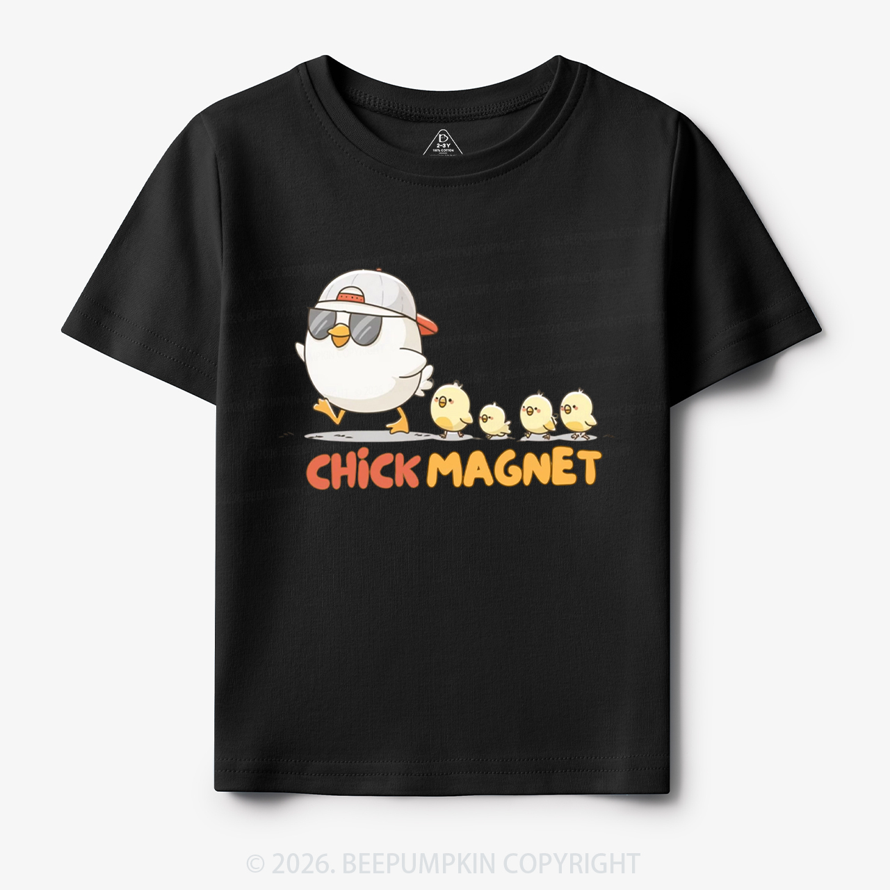 Chick Magnet Funny Farm Animal Toddler&Kid's Tees