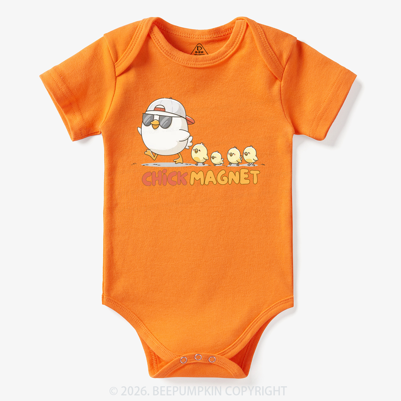 Chick Magnet Funny Farm Animal Bodysuit