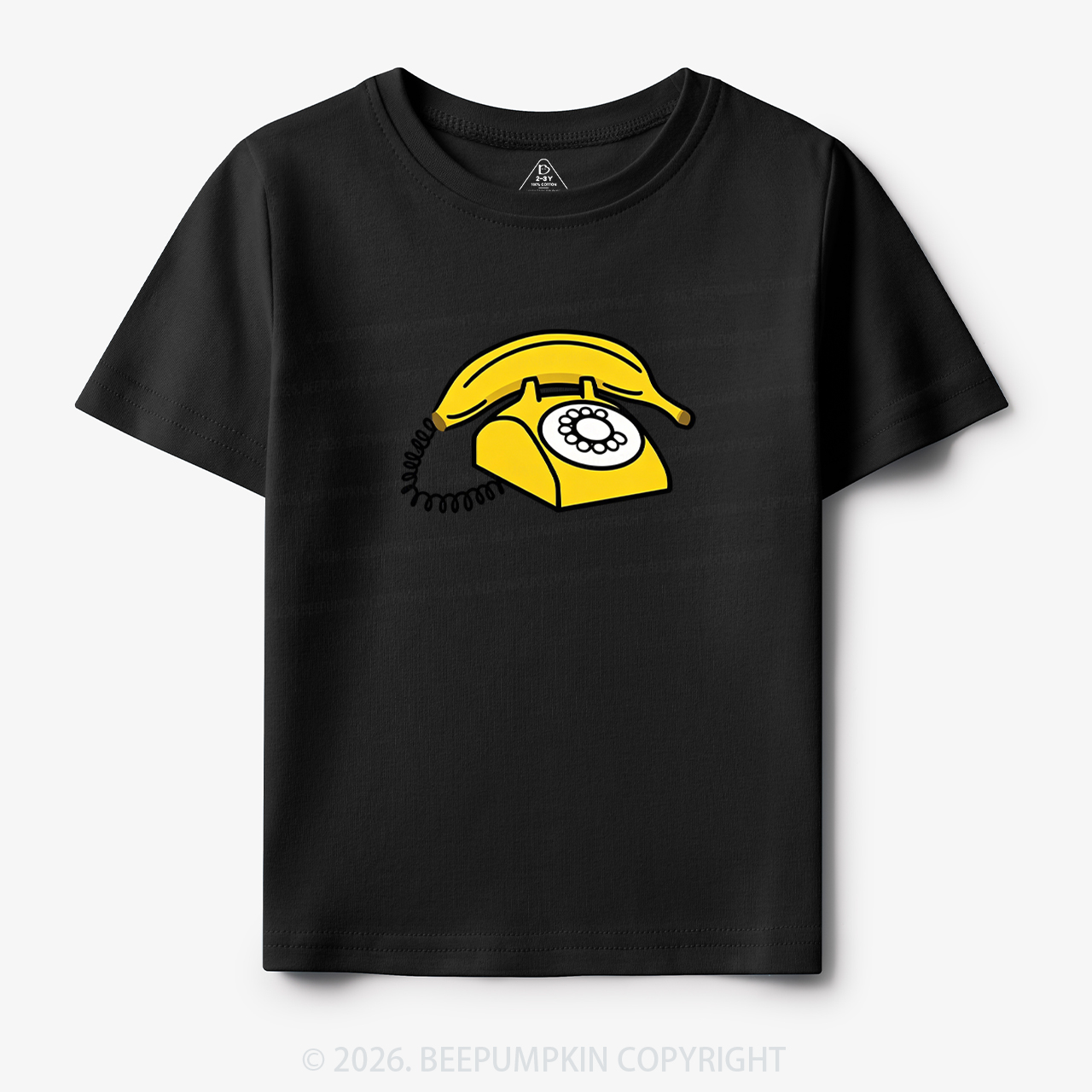 Banana Phone Cute Funny Toddler&Kid's Tees