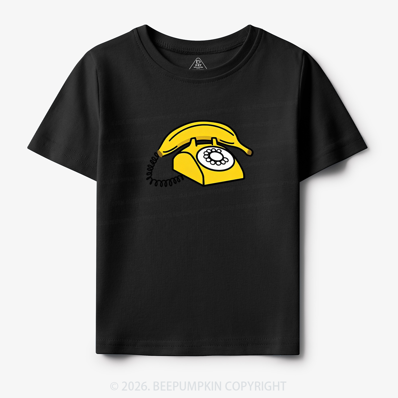 Banana Phone Cute Funny Toddler&Kid's Tees