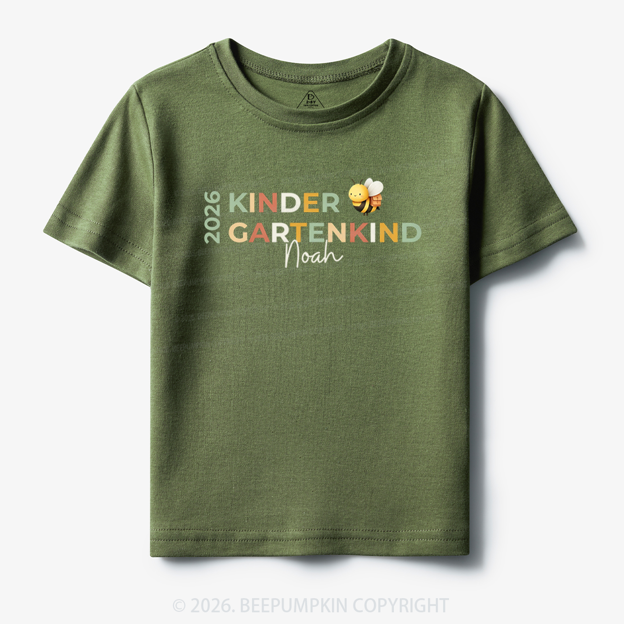 Personalized Name Icon Kindergarten Toddler&Kid's Tees