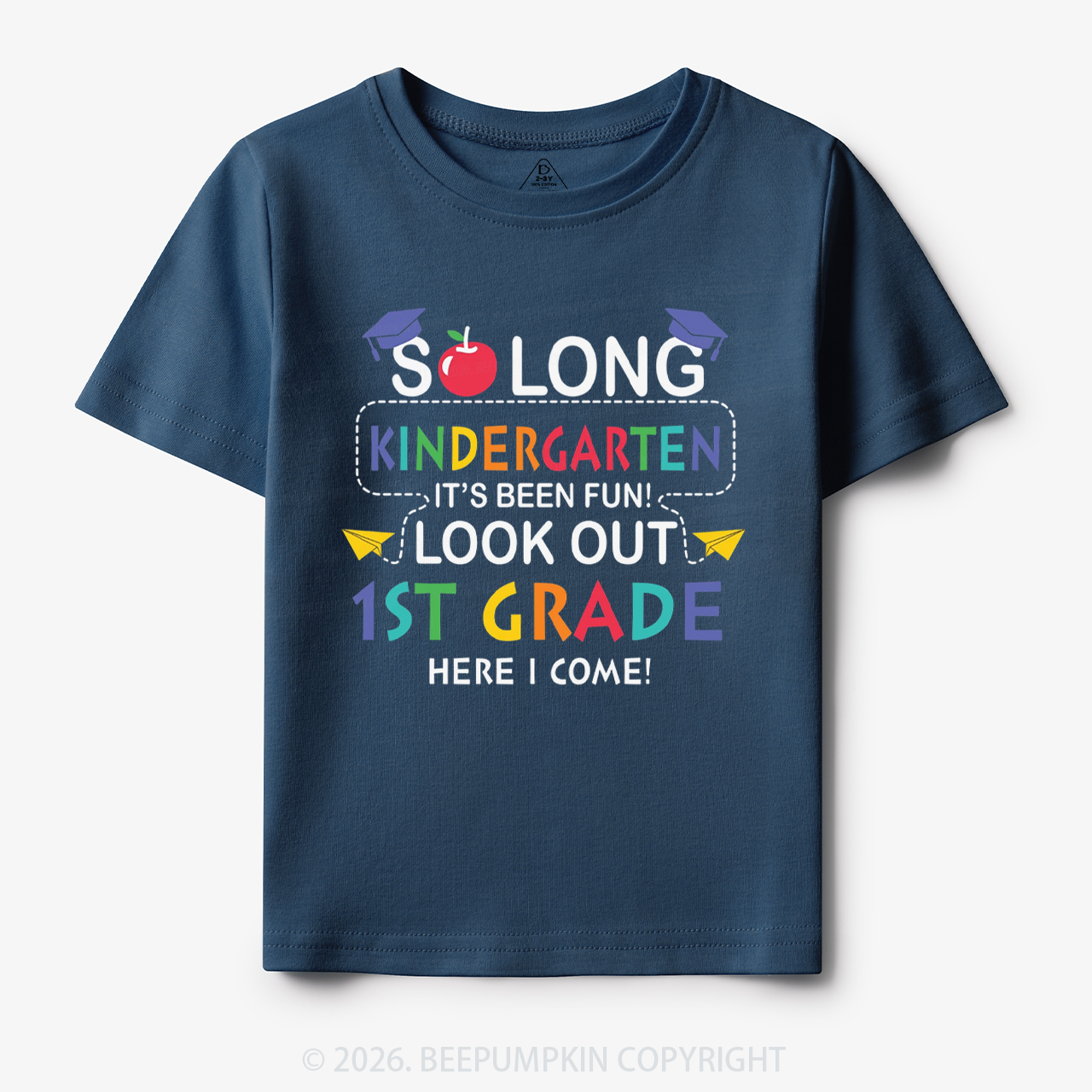 So Long Kindergarten 1st Grade Here I Come Toddler&Kid's Tees