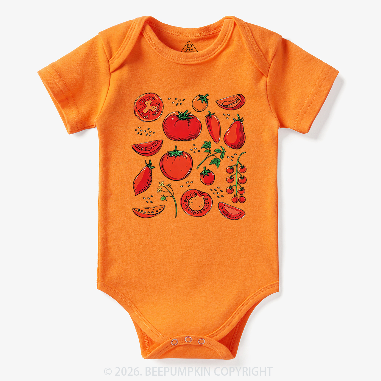 Tiny Tomato Patch Bodysuit