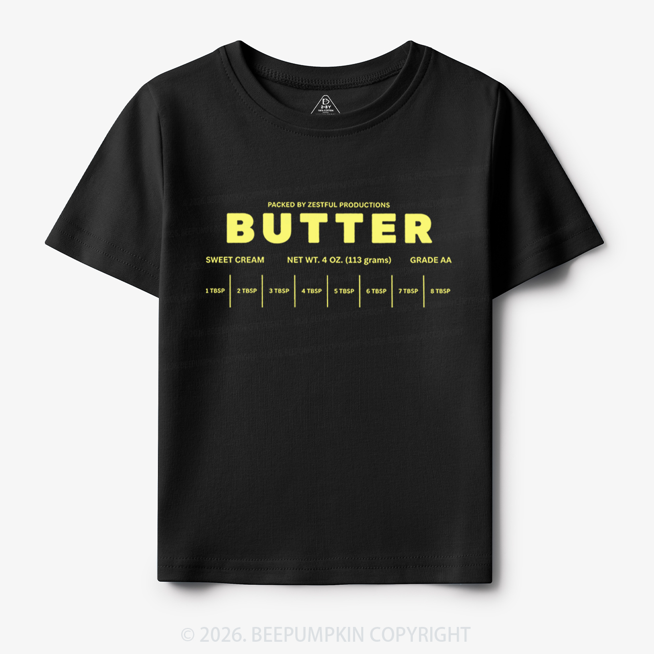 Butter Stick Label Sweet Cream Baking Toddler&Kid's Tees