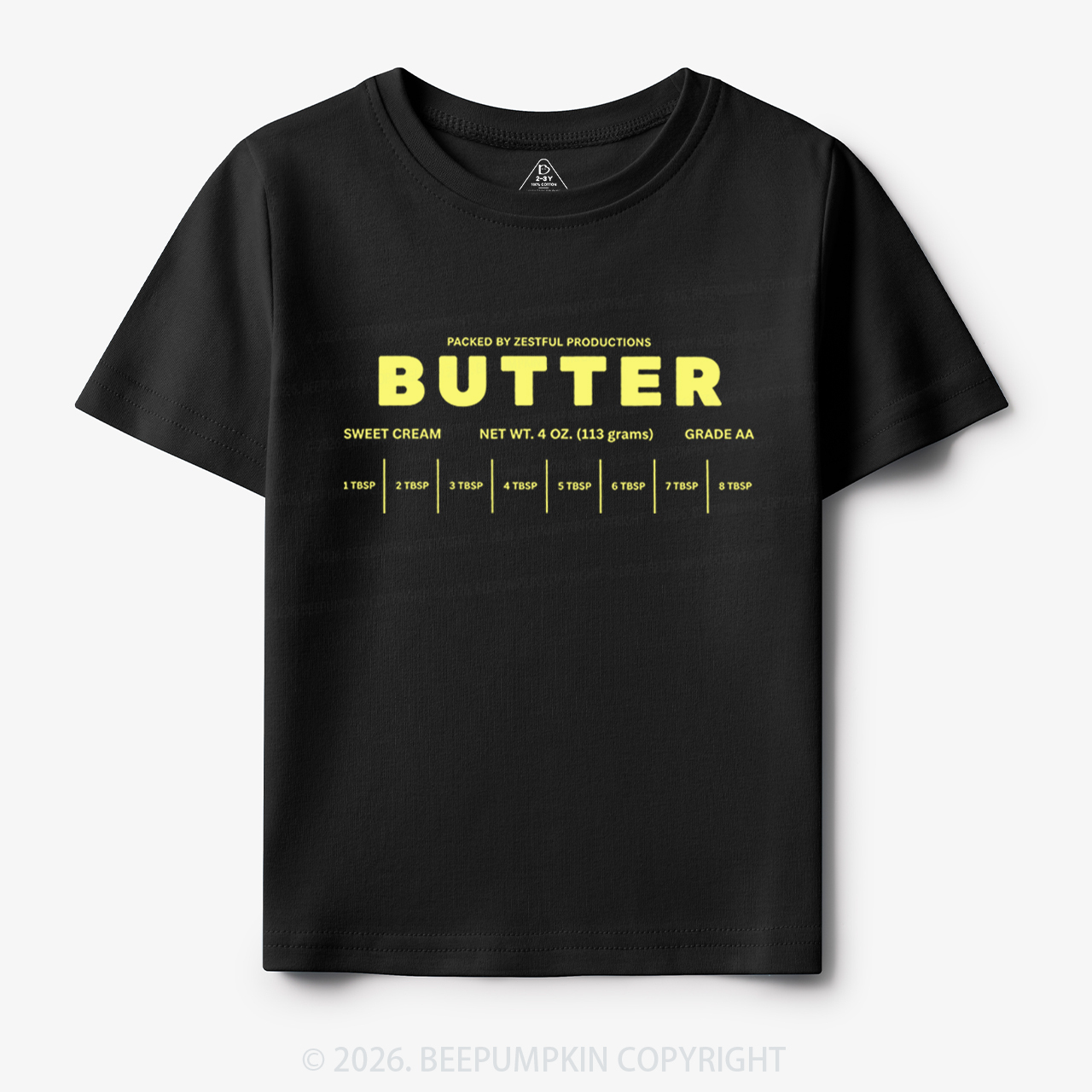 Butter Stick Label Sweet Cream Baking Toddler&Kid's Tees