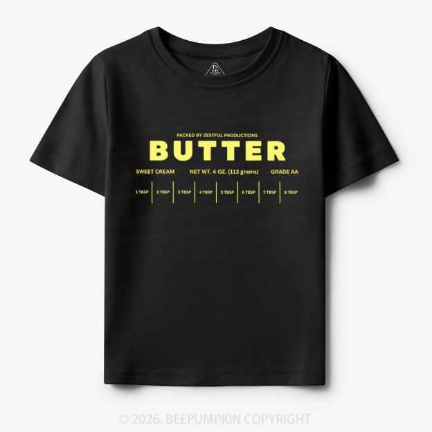 Butter Stick Label Sweet Cream Baking Toddler&Kid's Tees