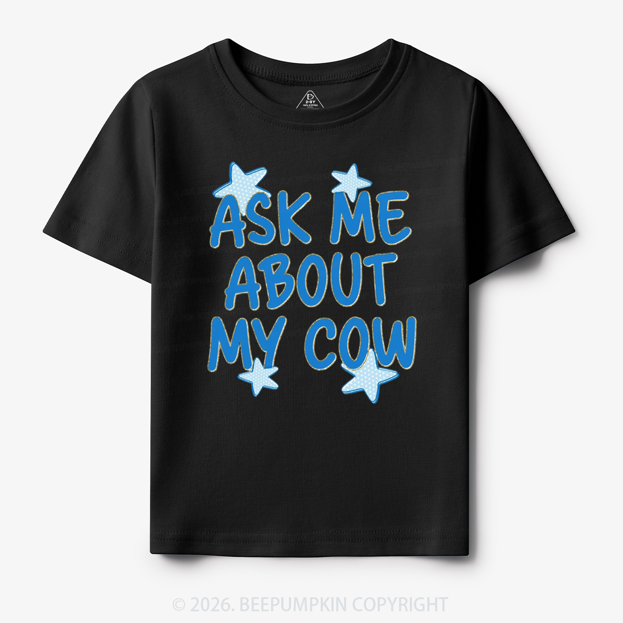 Ask Me About My Cow Toddler&Kid's Tees