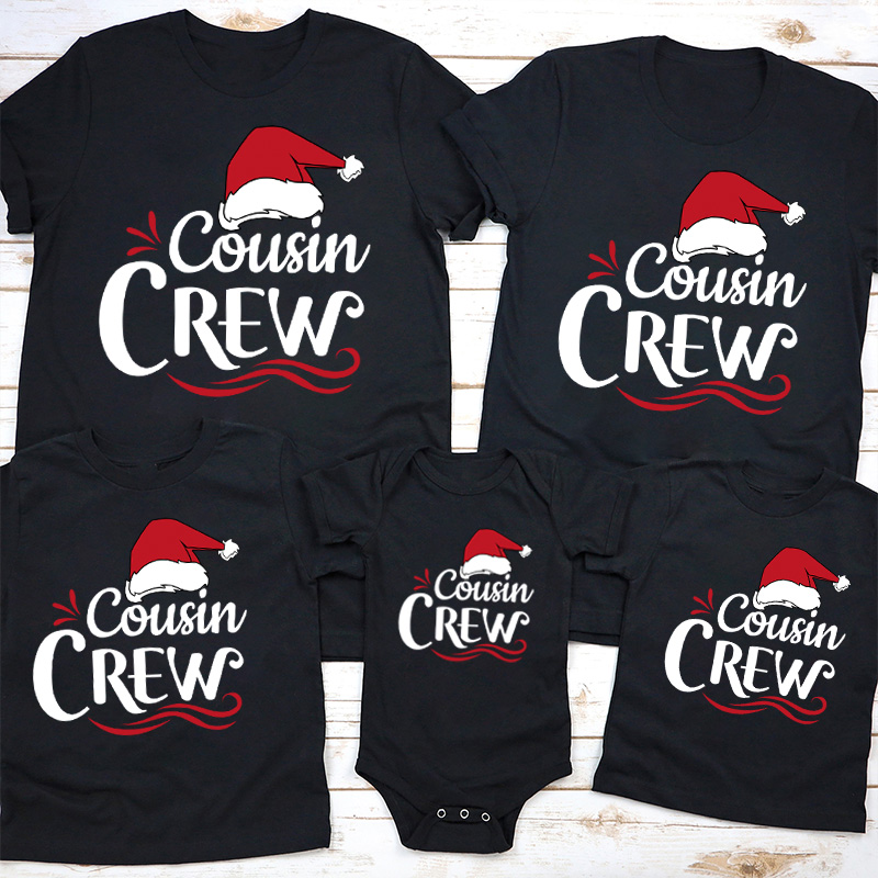 Cousin Crew Family Merry Christmas Shirts
