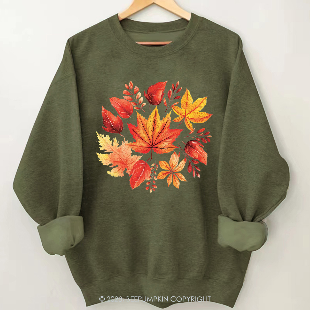 Autumn Shirt Fall Leaf Sweatshirt