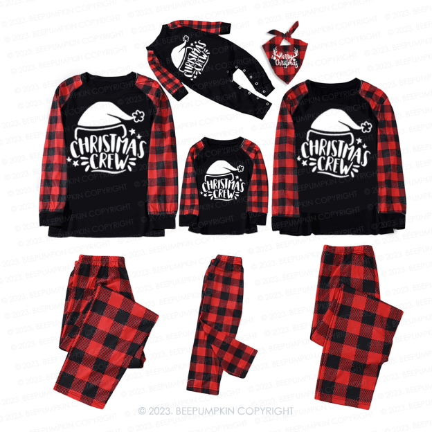 Romantic Christmas Crew Family Matching Pajamas Beepumpkin