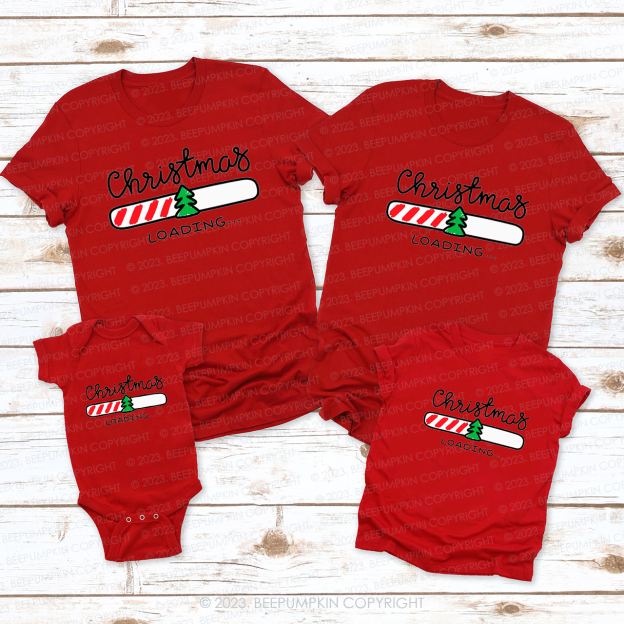 Christmas is Coming Family Matching Shirts Beepumpkin