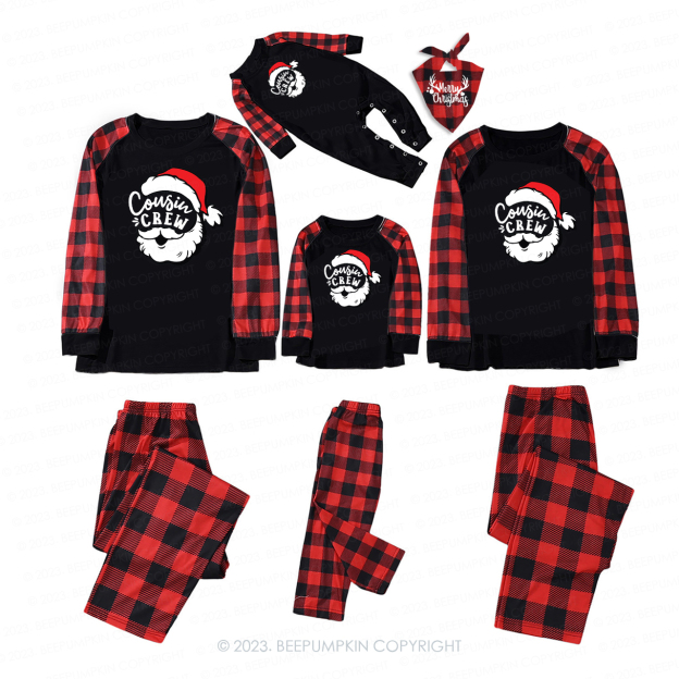 Cousin Crew Christmas Family Matching Pajamas Beepumpkin