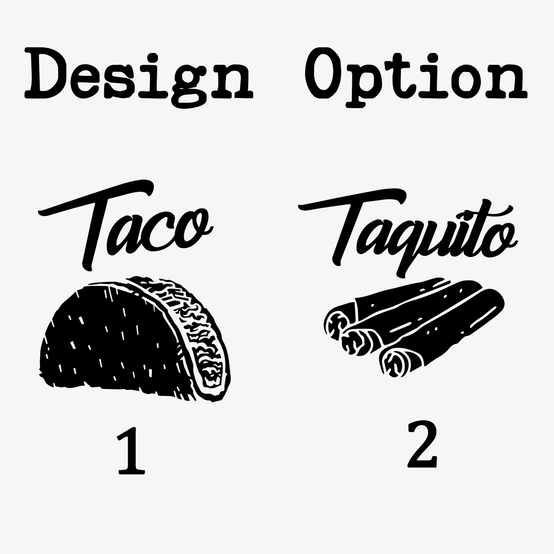 Taco & Taquito Dad&Me Raglan T-shirts