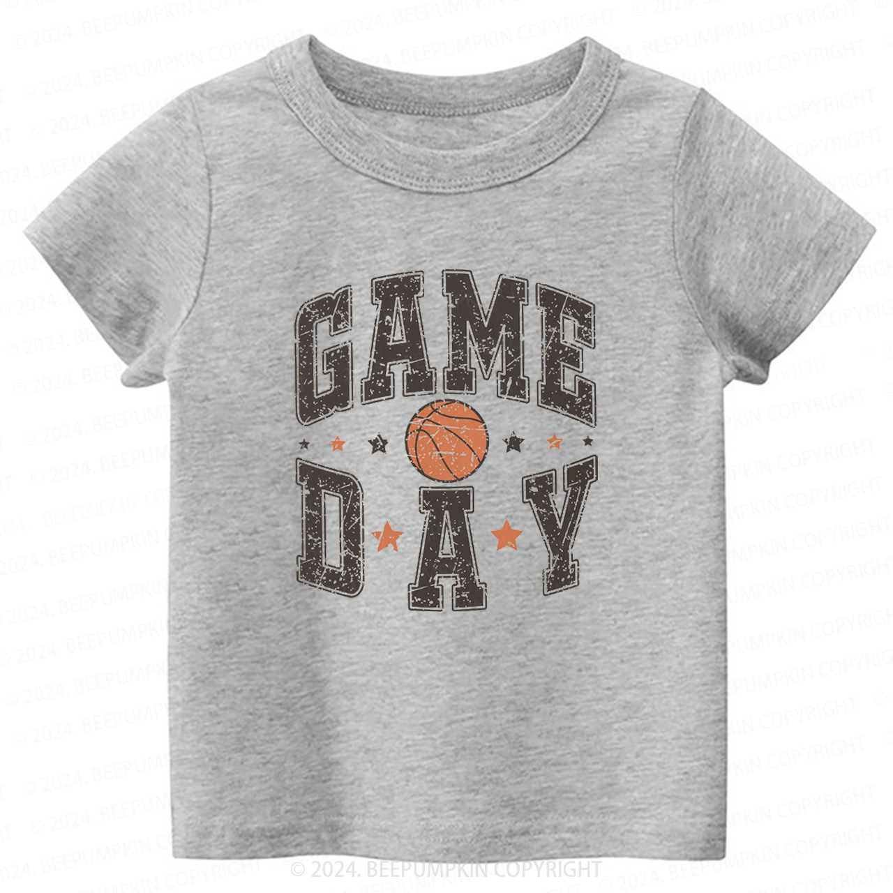 Game Day Basketball Toddler&Kids Tees 