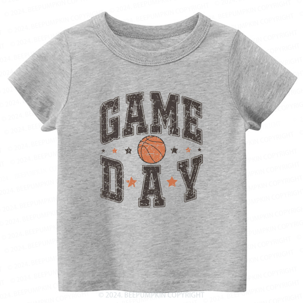 Game Day Basketball Toddler&Kids Tees 