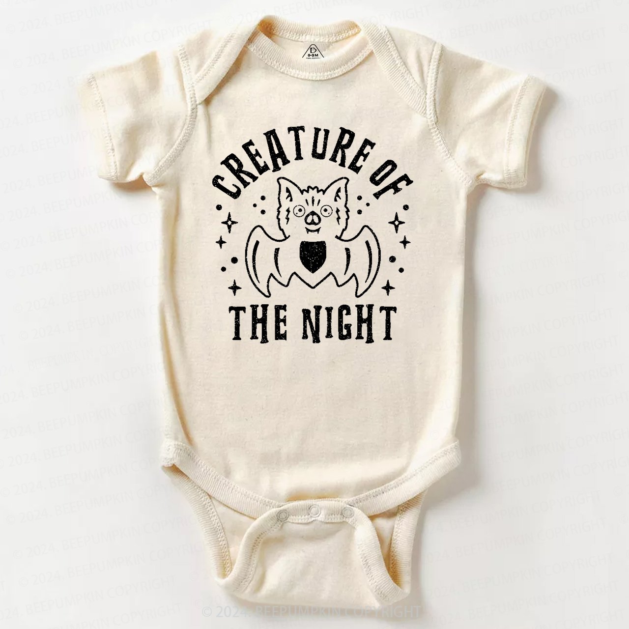 Creature Of The Night Halloween  Baby Bodysuits 