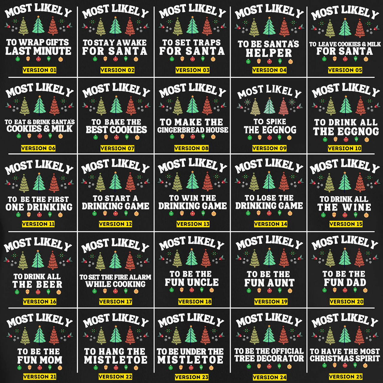 75 Most Likely To Fun Quotes Christmas Shirts Beepumpkin