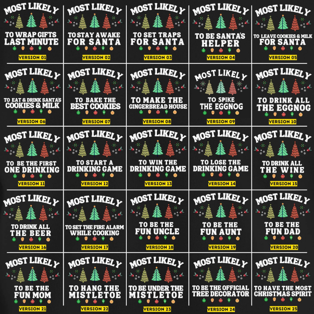 75 Most Likely To Fun Quotes Christmas Shirts Beepumpkin