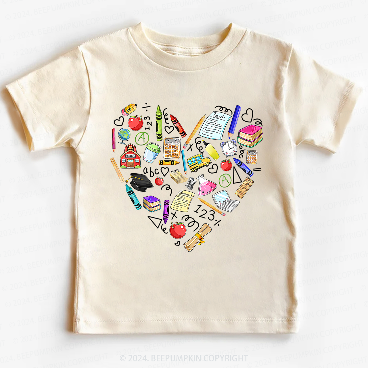 School Student Heart Back To School Shirt