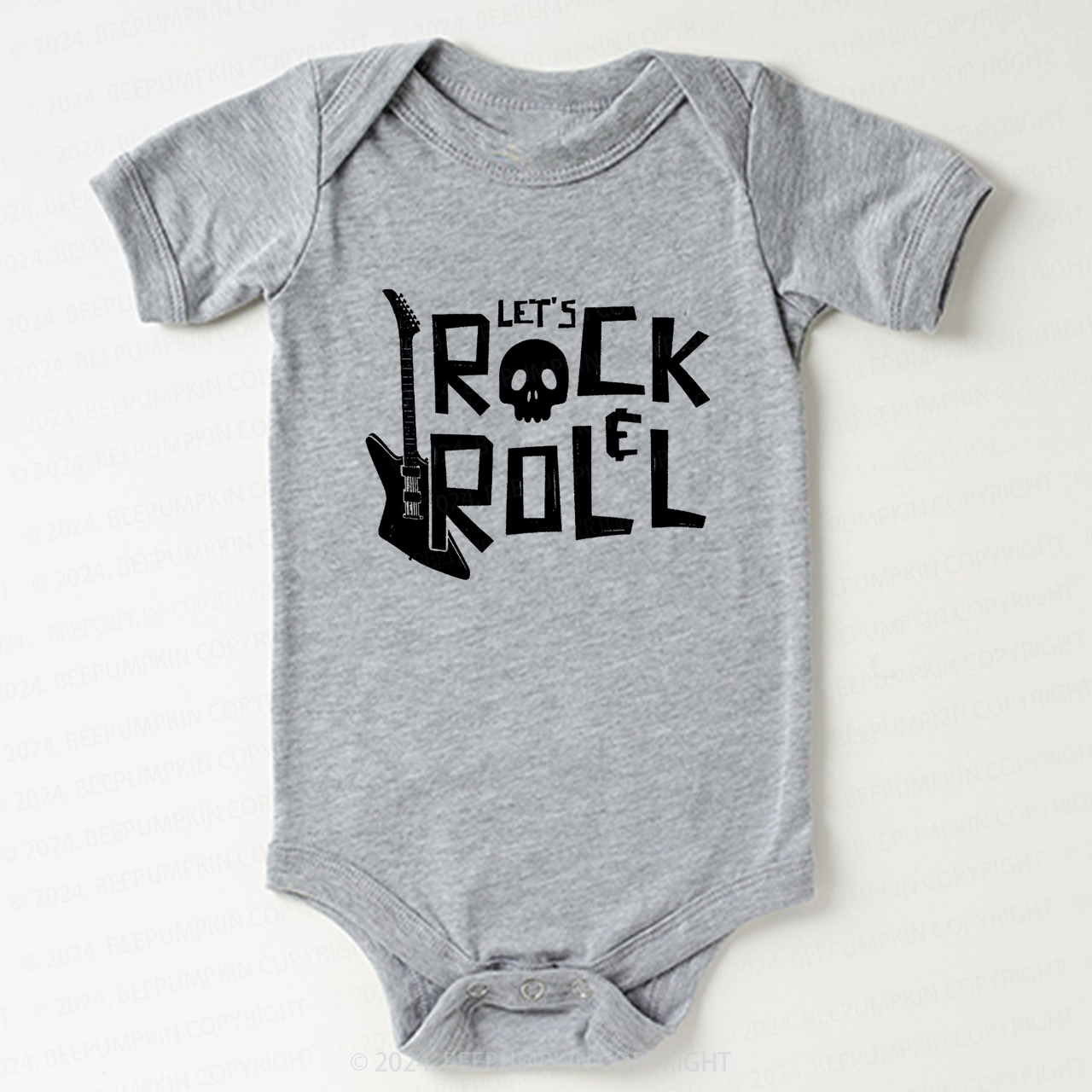 Lets Rock n Roll Bodysuit For Baby 8