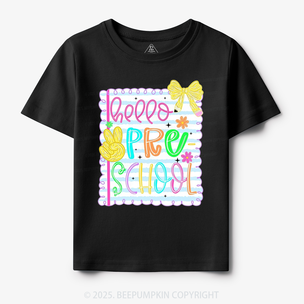 Personalized Back-To-School Greetings Toddler&Kid's Tees Beepumpkin