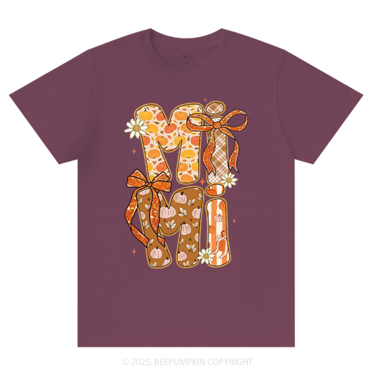 Glitter Pumpkin Mama T-Shirts Beepumpkin