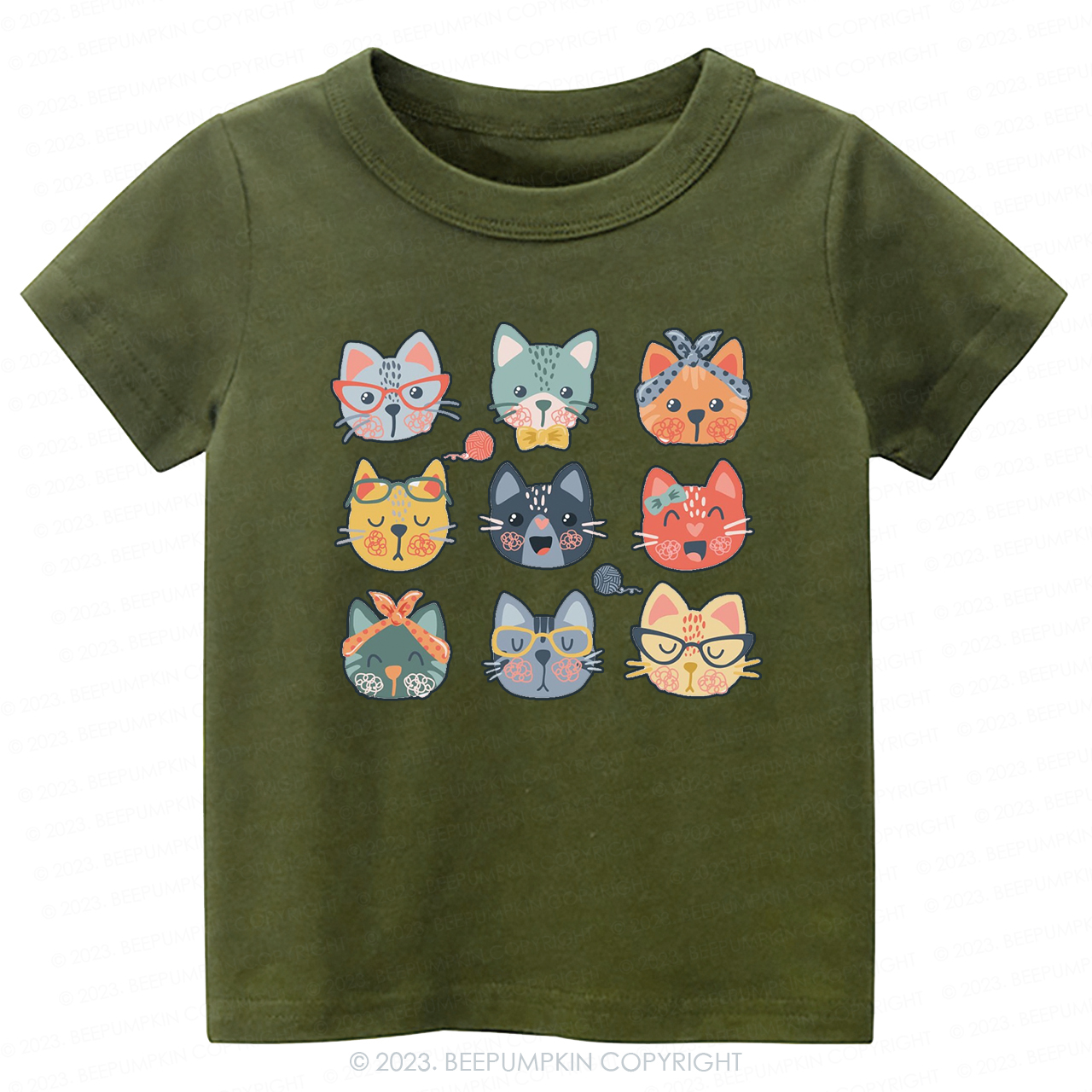 Cute Cat Lover -Toddler Tees