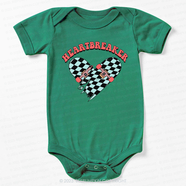 Heart Breaker Valentines Day Bodysuit For Baby