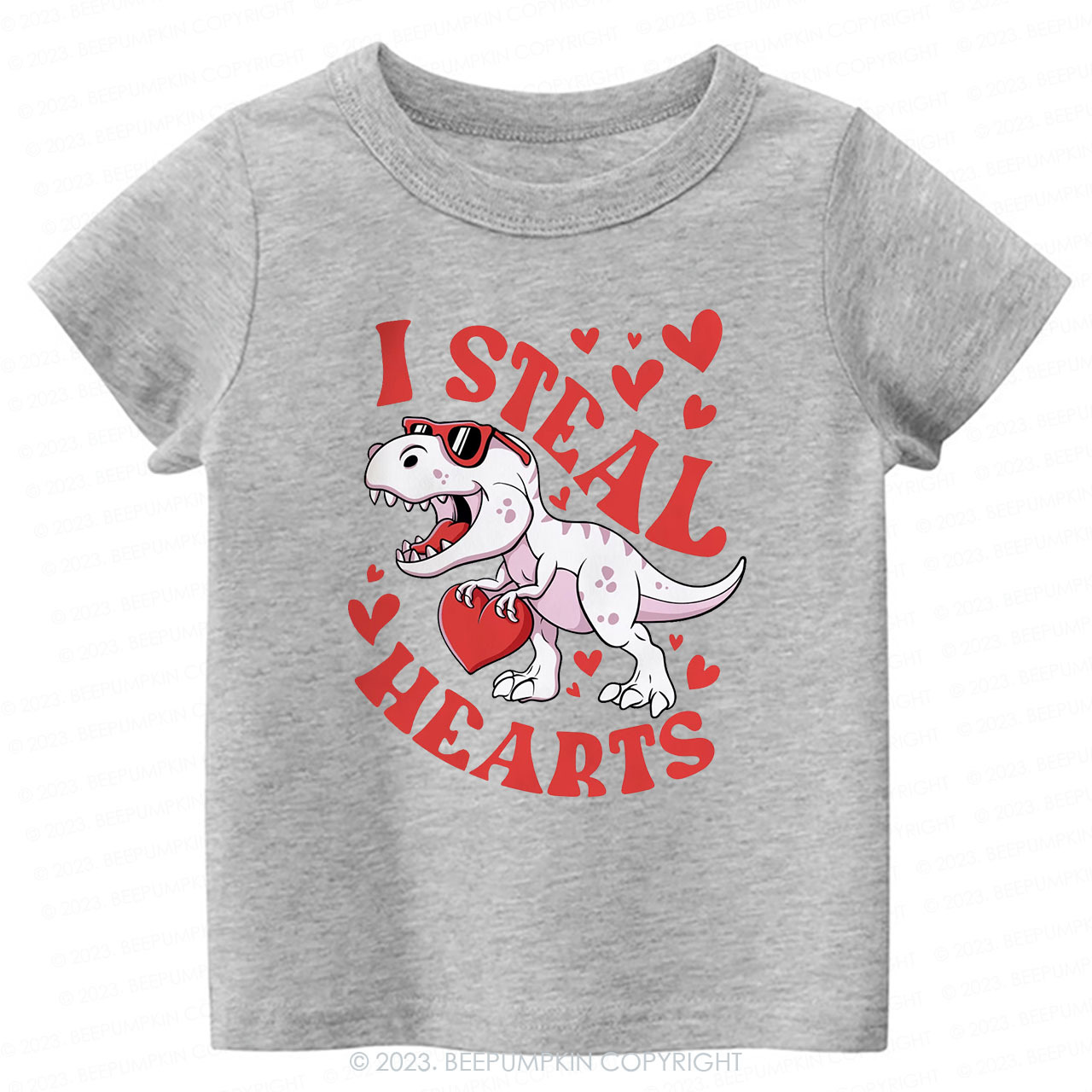 I Steal Hearts Valentine's Day Kids Tees