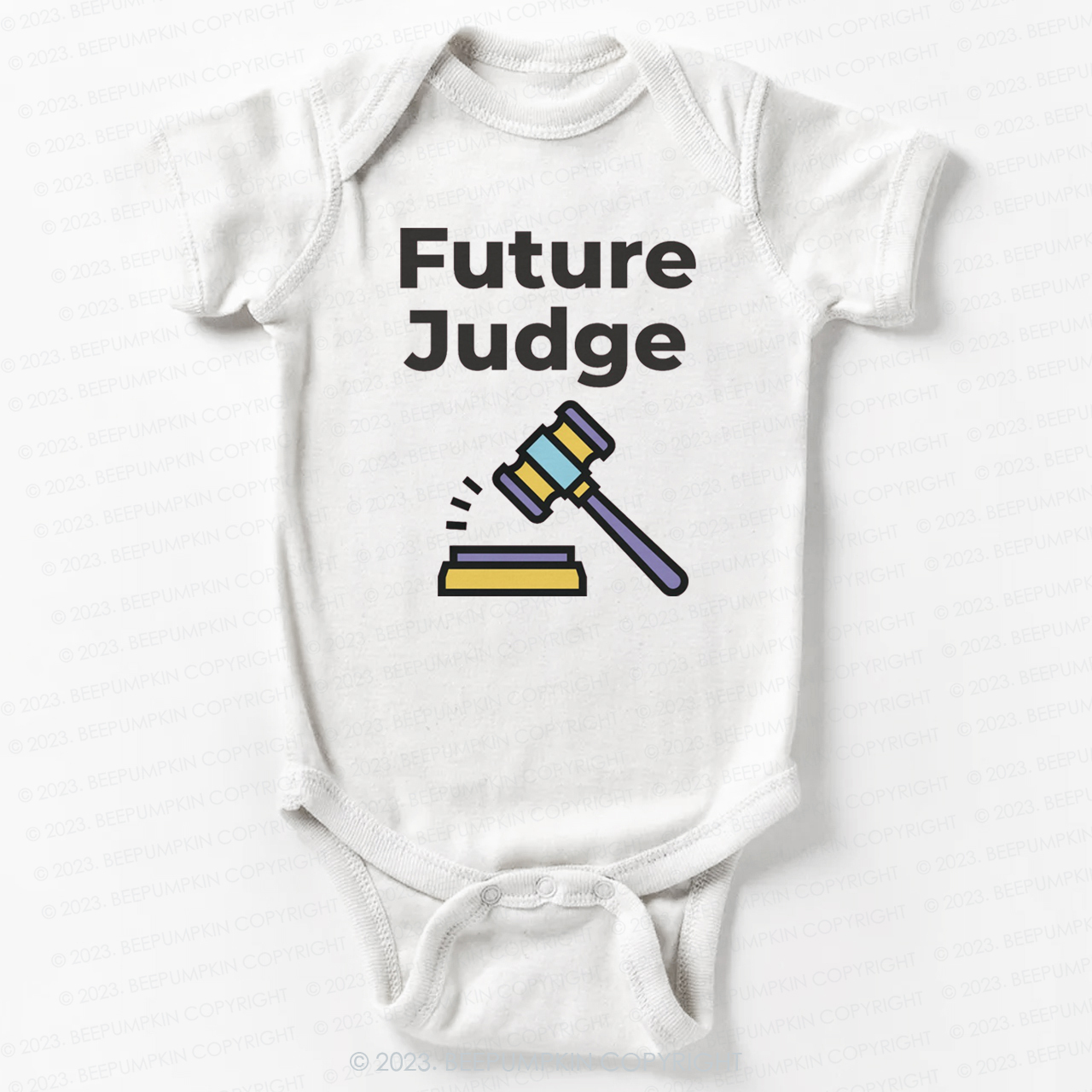 Funny Baby Future Judge Bodysuit For Baby