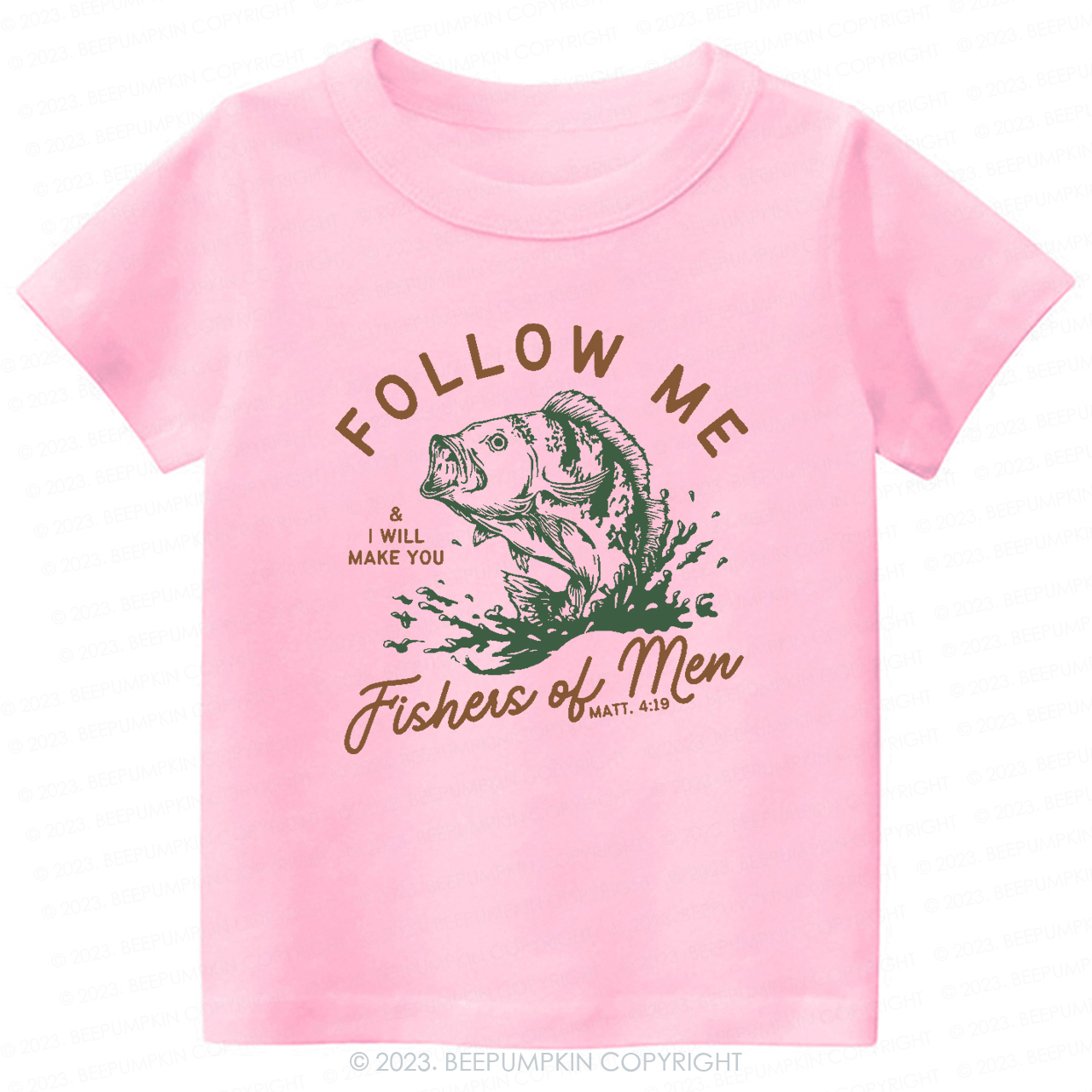 Follow Me Fishers of Men -Toddler Tees